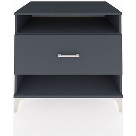 Resim Kronos Şifonyer Tek Raflı Tek Çekmeceli 88x59x80 Antrasit-antrasit Antrasit 