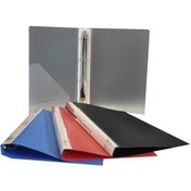 Resim Bafix Halkalı Dosya PP 4 Halkalı A4 Şeffaf 