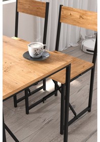 Resim 4lü Mutfak Seti Mutfak Masa Ve Sandalye Seti Balkon Masası Cafe Seti Bulut Çam Çam 