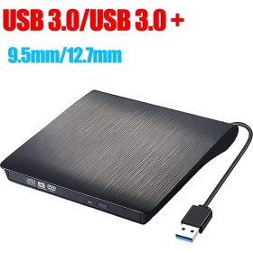 Resim Teknofaji Harici DVD Rw External USB 3.0 Slim Harici Tak Çalıştır CD DVD Sürücü Okuyucu Optik Okuyucu 