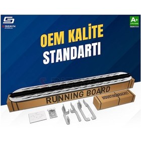 Resim S-dizayn Ford Kuga 2 St-line Oem Still Proline V2 Aluminyum Yan Basamak 183 Cm 2017-2019 