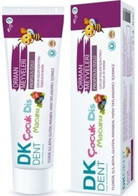 Resim Dermokil DK Dent Orman Meyveleri ve Propolis Özlü Çocuk Diş Macunu 50 ML 
