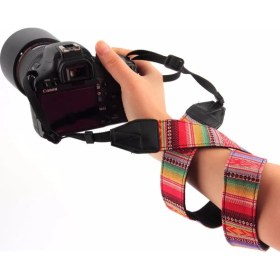 Resim Raypro Likya Desenli Canon Nikon Sony Omuz Boyun Askisi 