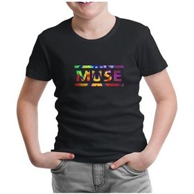 Resim Muse - Cover Logo Siyah Çocuk Tshirt 
