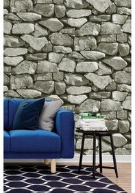 Resim Bien Exclusive Taş Desenli Duvar Kağıdı 5328 