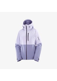 Resim Salomon Hıghland Kadın Kayak Montu Cosmic Sky Lc2621100 Mavi 