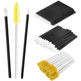 Resim Suntek 150 Parça Tek Kullanımlık Dudak Eyeliner Kirpik Maskara 