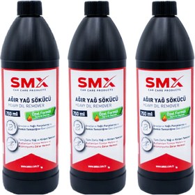 Resim SMX 3 Adet Ağır Yağ Çözücü (750 ML) 