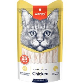 Resim Wanpy Tavuklu Sıvı Krema Kedi Ödülü 25 x 14 G 