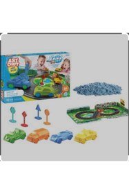 Resim DEDE Arf Craft Arabalar Seti Kinetik Kum Oyun Seti 750 gr 