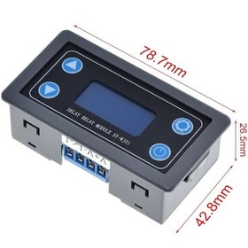 Resim Xy-Wj01 Zamanlayıcı Röle Modül Dc 6-30V 1000W Anahtar Panel Tip 