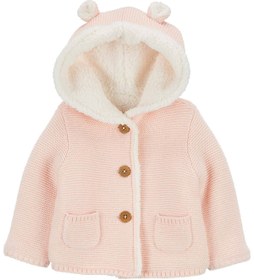 Resim Carter's Kız Bebek Hırka Pembe 