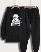 Resim trendypassion Unisex Jujutsu Kaisen Baskılı Eşofman Takımı 