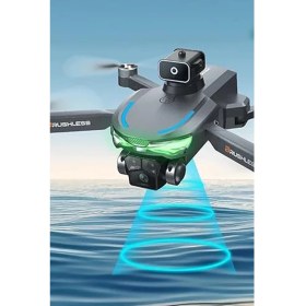 Resim A17 Drone 8k Hd Kamera Hava Fotoğrafçılığı Engel Kaçınma Üstün Performans A17 Drone 
