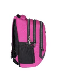 Resim 4 Bölmeli Suya Dayanıklı Ergonomik Okul Sırt Çantası Rlx2227-Pembe 