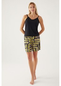 Resim Pierre Cardin Kadın Yeşil Pijama Takımı Pc8819-s-v1 Yeşil 