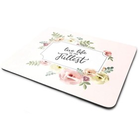 Resim WuW Hayatını Tam Yaşa Mouse Pad 