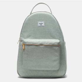 Resim Herschel Nova Backpack Sırt Çantası 11392-06569-os Iceberg Green Crosshatch Buz Yeşili 