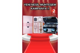 Resim Normadia Akıllı Saat ve Powerbankli Bluetooth Kulaklık, Hediye Aksesuarıyla Keyifli Kullanım 