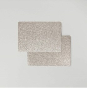 Resim Linens Minzi 2'li 45x30 Cm Amerikan Servisi Ekru-simli Ekru 