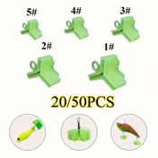 Resim 20/50 adet balıkçılık kanca kapağı, balıkçılık kanca koruyucu ve balıkçılık kanca güvenlik kapağı 