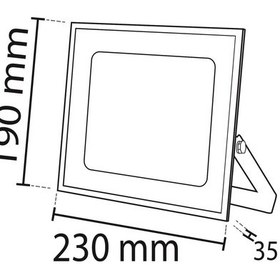Resim 50w Beyaz Led Projektör Noas 