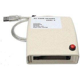 Resim Usb 2.0 To 68 Pin Ata Pcmcıa Kart Okuyucu Adaptör 