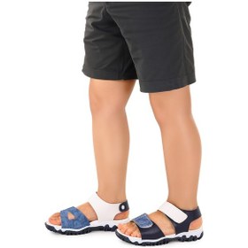 Resim Kiko Kids Erkek Çocuk Sandalet Arz 2362 Lacivert - Kot 