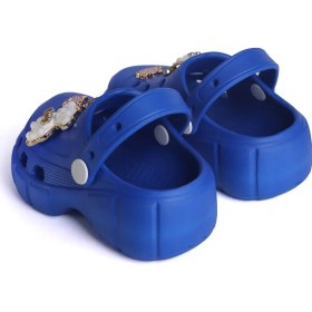 Resim Kuzu Aksesuar Detaylı Crocs Terlik 