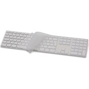 Resim Mcstorey Apple Magic Keyboard-1 Kılıf Klavye Koruyucu Türkçe Q Baskılı (UK-US) A1243 Kablolu Model Ile Uyumlu 