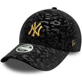 Resim New Era Wmns Leo Velour 9forty Neyyan Unisex Şapka 60758950 Siyah 