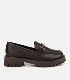Resim Hotiç Kadın Kahverengi Kalın Tabanlı Klasik Loafer 01ayh314700a480 01ayh314700a480 Kahverengi 