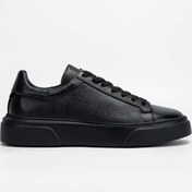 Resim Tamer Tanca Erkek Hakiki Deri Siyah Sneakers & Spor Ayakkabı 04 2501 Erk Ayk Y23 Syh Tbn/syh Fltr Siyah 