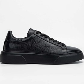 Resim Tamer Tanca Erkek Hakiki Deri Siyah Sneakers & Spor Ayakkabı 04 2501 Erk Ayk Y23 Syh Tbn/syh Fltr Siyah 