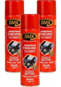 Resim Smx Susuz Motor Temizlik Spreyi 3 Lü Set - M.fiber Bez N11.383 