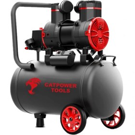 Resim CATPOWER 1162 - 2 Hp 50 Lt Sessiz Yağsız Kompresör 
