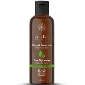 Resim Alls Biocosmetics Organik Prebiyotik Gözenek Sıkılaştırıcı Tonik 100ml 