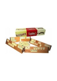 Resim Büyük Boy Ahşap Okey Takımı Eser Okey 