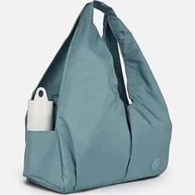 Resim Icone Pliseli Spor Çanta, Su Geçirmez Kumaş, Omuz Çantası, Çok Cepli,%100 Polyester, 19,32 Litre (Yeşil) 