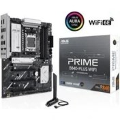 Resim Asus Prıme B840-PLUS Wıfı 2600 MHz Am5 DDR5 Atx Anakart 