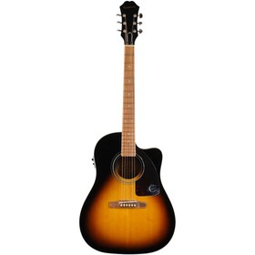 Resim [Outlet] Epiphone J-45EC Studio - Solid Top Fishman Presys-II Elektro Akustik Gitar (Vintage Sunburst) (ol 24-24070) 