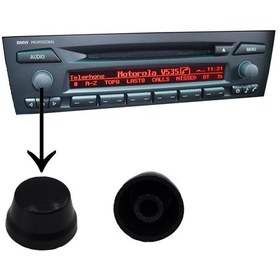 Resim BMW 3 Serisi E90 Radyo Düğmesi (2006-2011 Modeller) 