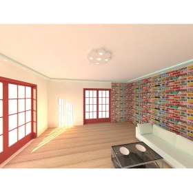 Resim Motifpiyer Tavan Spot Göbek TSG-DUZ-14-56CM Çap 