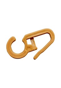 Resim Rustik Boru İçin Ahşap - Plastik Perde Halkası Ve Plastik Klips 