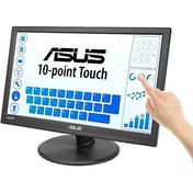 Resim Asus 15.6 VT168H Led 10MS HDMI 1366x768 3Yıl Vga Vesa 10 Parmak Dokunmatik Eyecare Monitör 