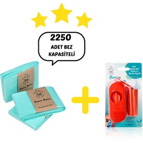 Resim BAMM BAMM 16L Korbell Kova İle Uyumlu 2250 Adet Bebek Bezi Kapasiteli BAMM BAMM Çöp Poşeti ve Taşıma Kapsülü 