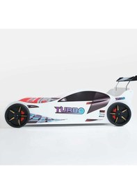 Resim Arabalı Yatak, Süpers Rüzgarlıklı Arabalı Yatak - Kırmızı 1 Adet Comfort Yatak 