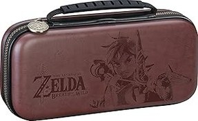Resim Nintendo Switch Traveler Deluxe Taşıma Çantası Zelda Link Travel Case 