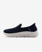 Resim Skechers Slip-ins: Go Walk Flex - Relish Kadın Lacivert Yürüyüş Ayakkabısı 124963tk Nvy 