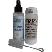 Resim Derby Beyaz Taban Boyası ve Boya Öncesi Temizleme Sıvısı 